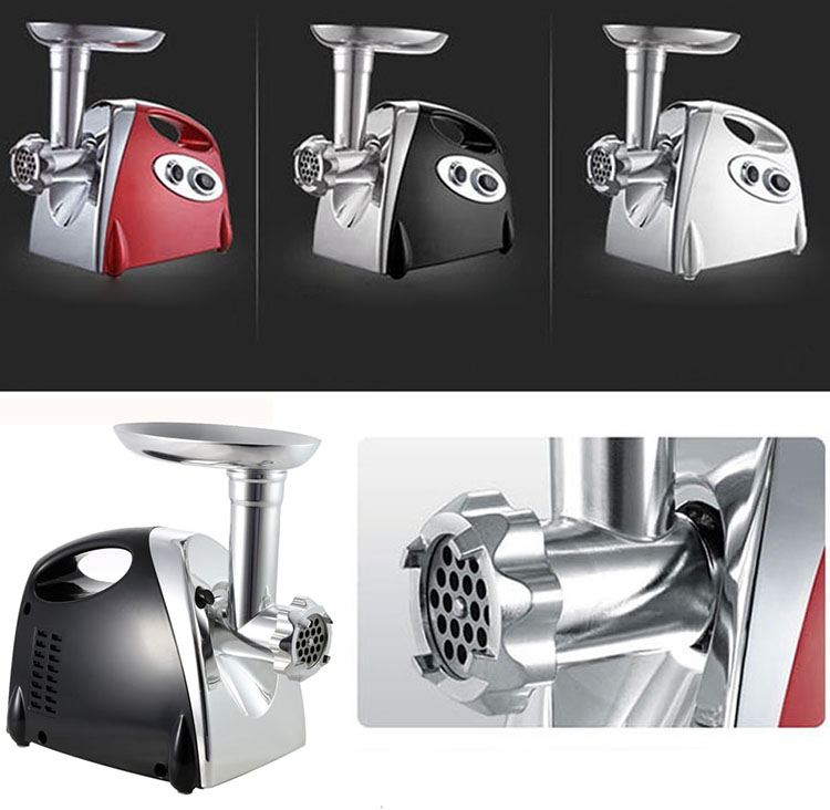 100-120V Brand New 300W Electric Meat Grinder Aluminium Alloy Household or Commercial Sausage Maker Meats Mincer Food