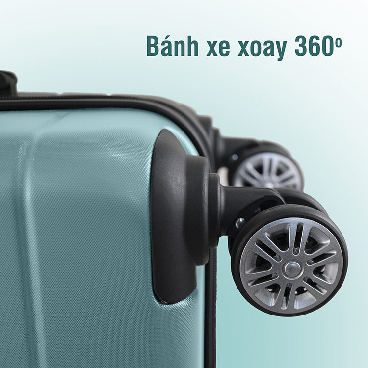 Vali Chống Trộm TRIP PC911 (Size 70cm) - Xanh Ngọc