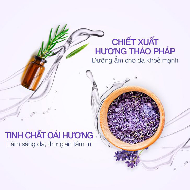 Dove Sữa Tắm Liệu Pháp Thư Giãn Lavender (530g)