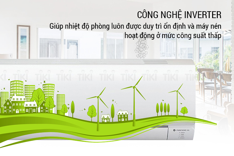 Máy Lạnh Inverter Panasonic CU/CS-PU18TKH-8 (2.0 HP) - Hàng Chính Hãng