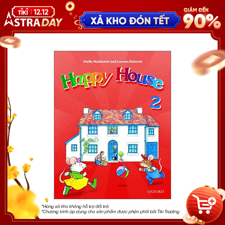Hàng thanh lý miễn đổi trả Happy House Class Book Level 2