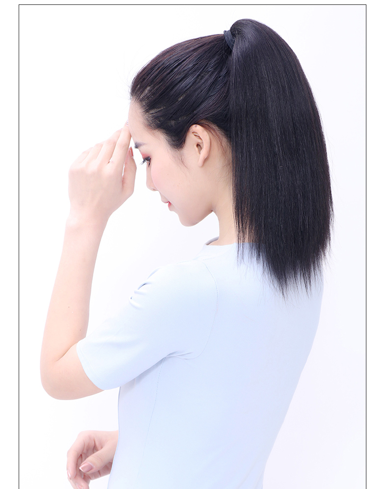 Tóc giả cột thẳng 40cm ❤️FREESHIP❤️ cột tóc thẳng, tóc cột thẳng, buộc tóc giả