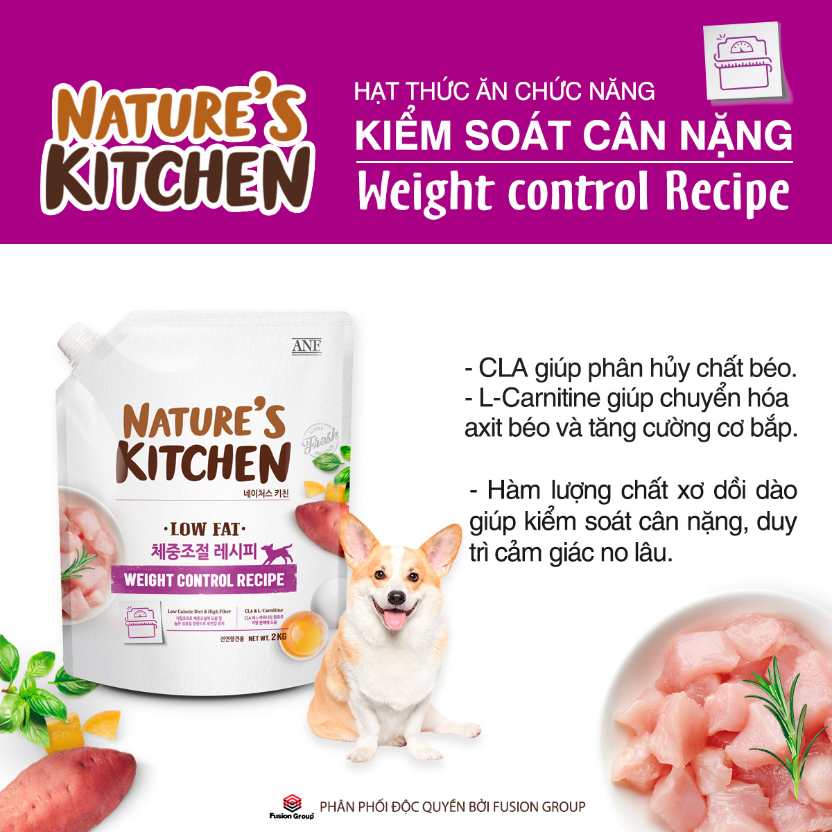 Thức ăn cho chó ANF Nature s Kitchen 2kg 4