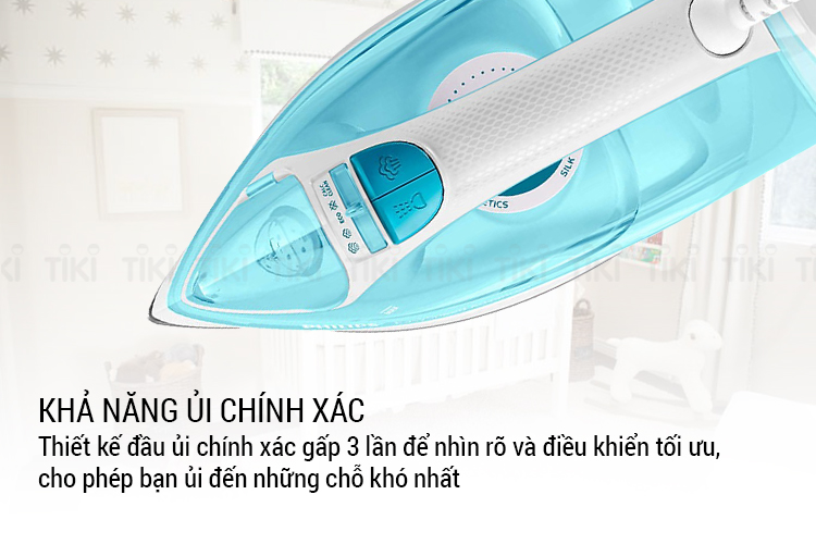 Bàn Ủi Hơi Nước Philips GC2670 (2300W) - Xanh Ngọc - Hàng chính hãng