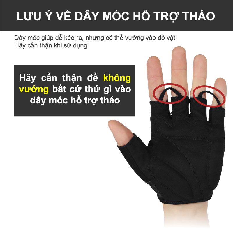 Lysin - găng tay tập gym, thể dục, xe đạp, câu cá, tập tạ, chống trượt bảo vệ lòng bàn tay chính hãng Nhật