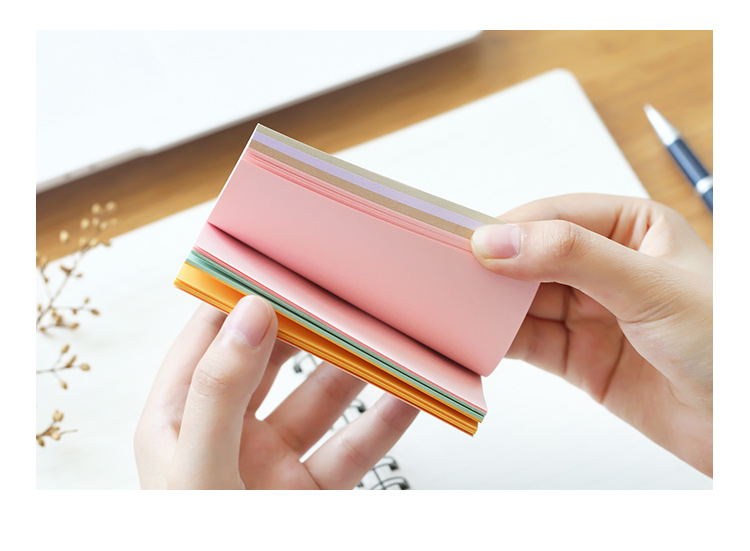 Giấy ghi chú / giấy ghi nhớ / Giấy note giấy nhớ giấy nhắn cho học sinh, văn phòng - nhiều màu – 100 tờ 