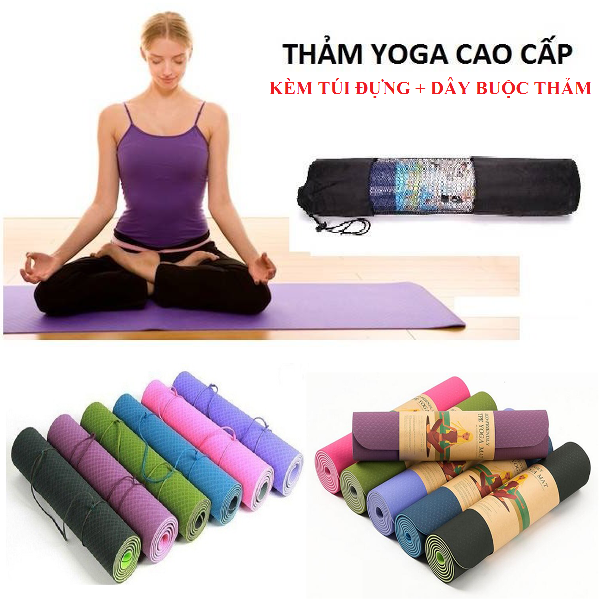 Thảm Tập Yoga Chính Hãng