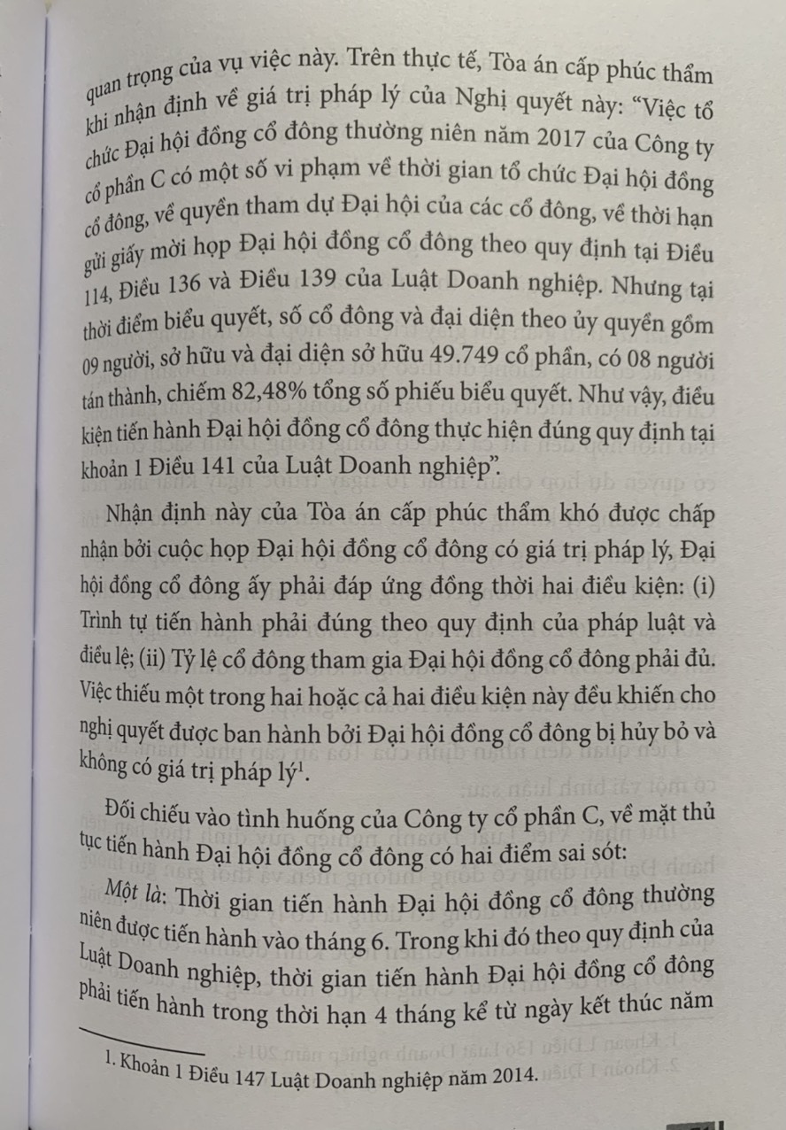 Sách Quản Trị Công Ty Thực Chiến - Bản Án Và Bình Luận