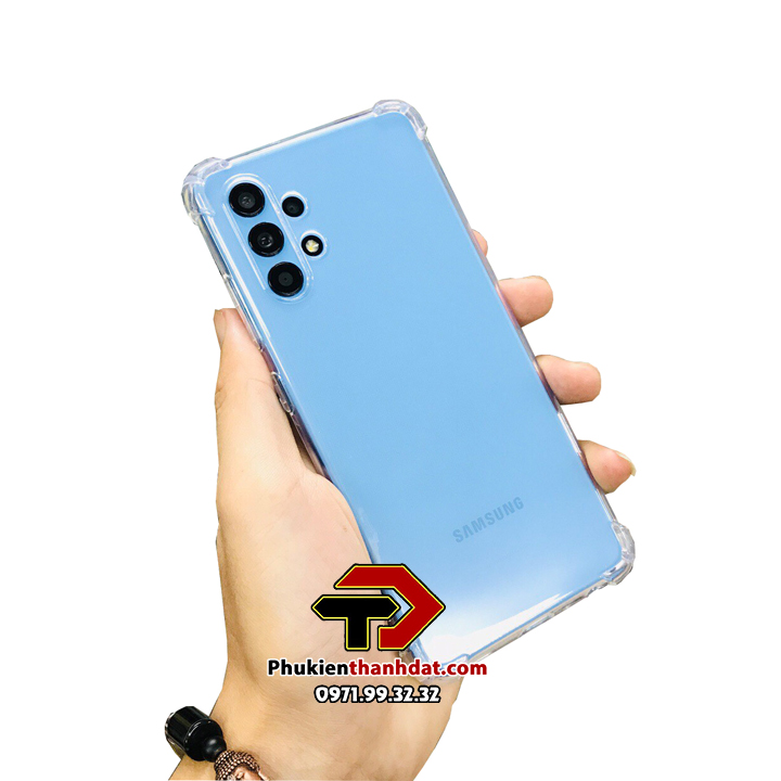 Ốp lưng dành cho SamSung A32 4G, A22 4G trong suốt chống sốc - Hàng chính hãng