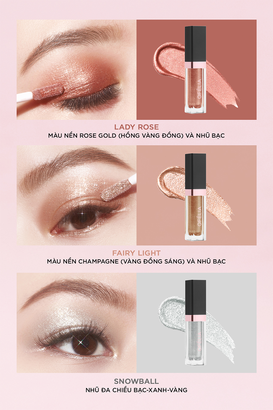 Nhũ Mắt OFÉLIA Dạng Lỏng 5.5g