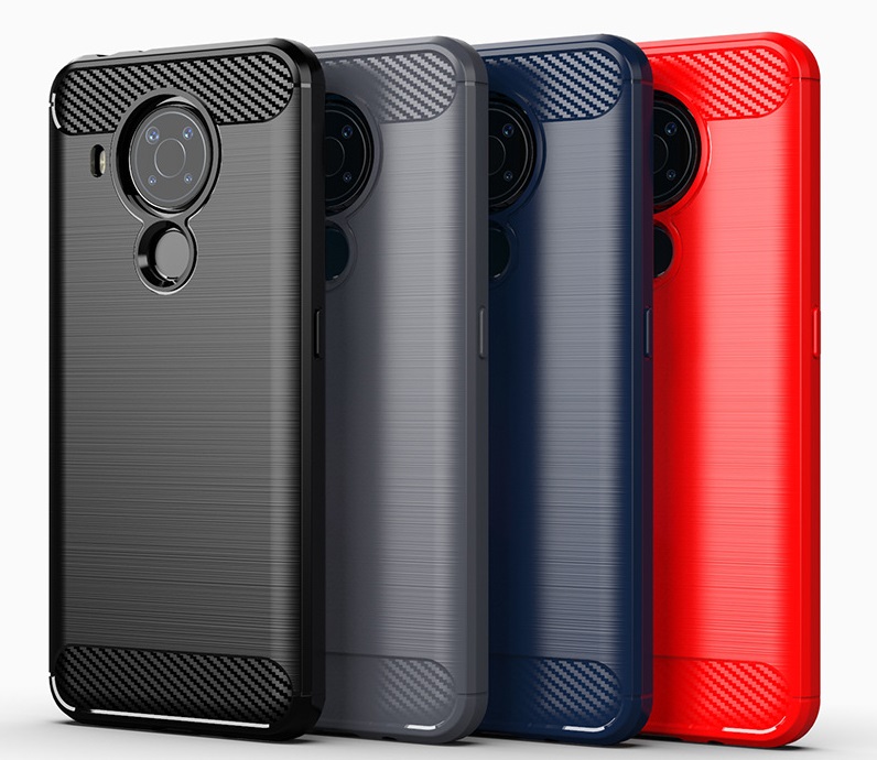 Ốp lưng chống sốc dành cho Nokia 5.4 Silicon hàng chính hãng Rugged Shield cao cấp - Hàng Nhập Khẩu