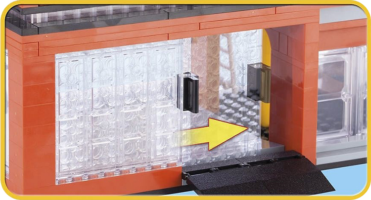 Đồ Chơi Lắp Ráp Trạm Cứu Hỏa COBI - 1466