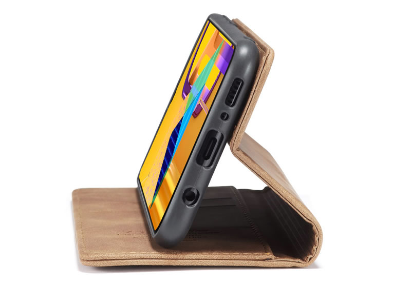 Bao da thật dạng ví chính hãng Caseme dành cho Samsung Galaxy M21 - Hàng chính hãng