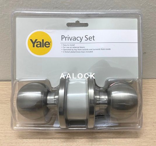 Khóa nắm tròn Yale VCA5242 cho cửa WC