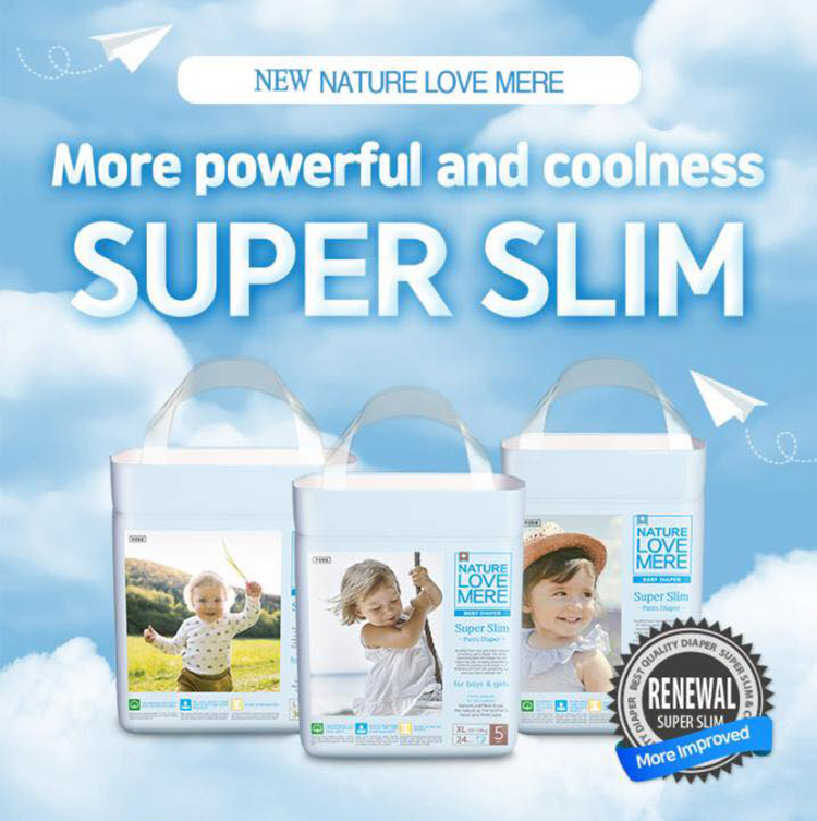 Tã quần Super Slim Nature Love Mere túi size XL24