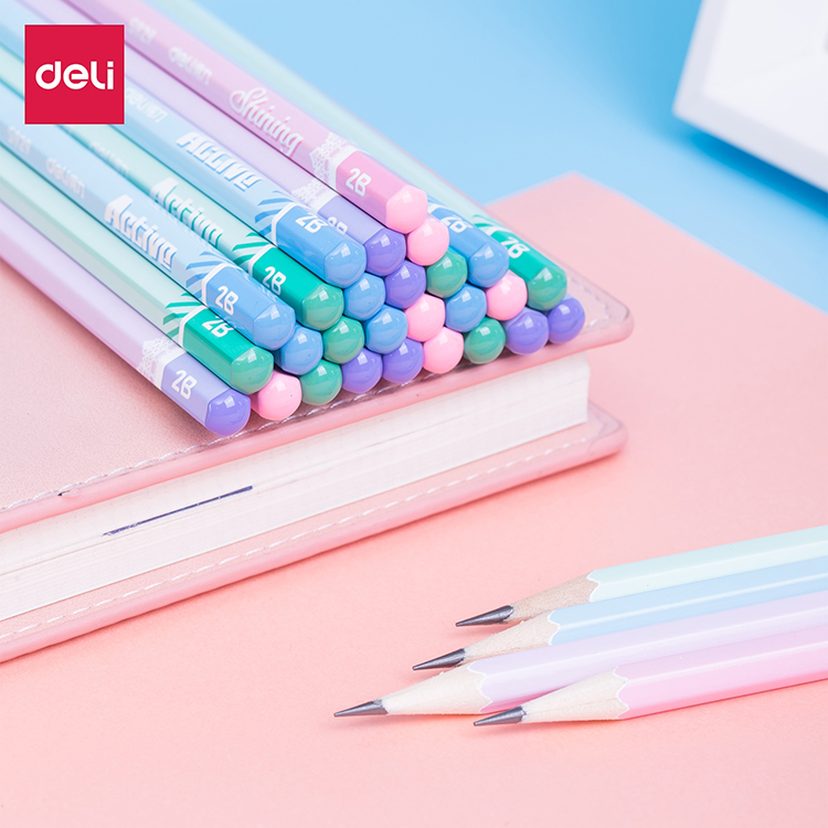 Hộp 30 Bút Chì Lục Giác/Tam Giác Deli 58167