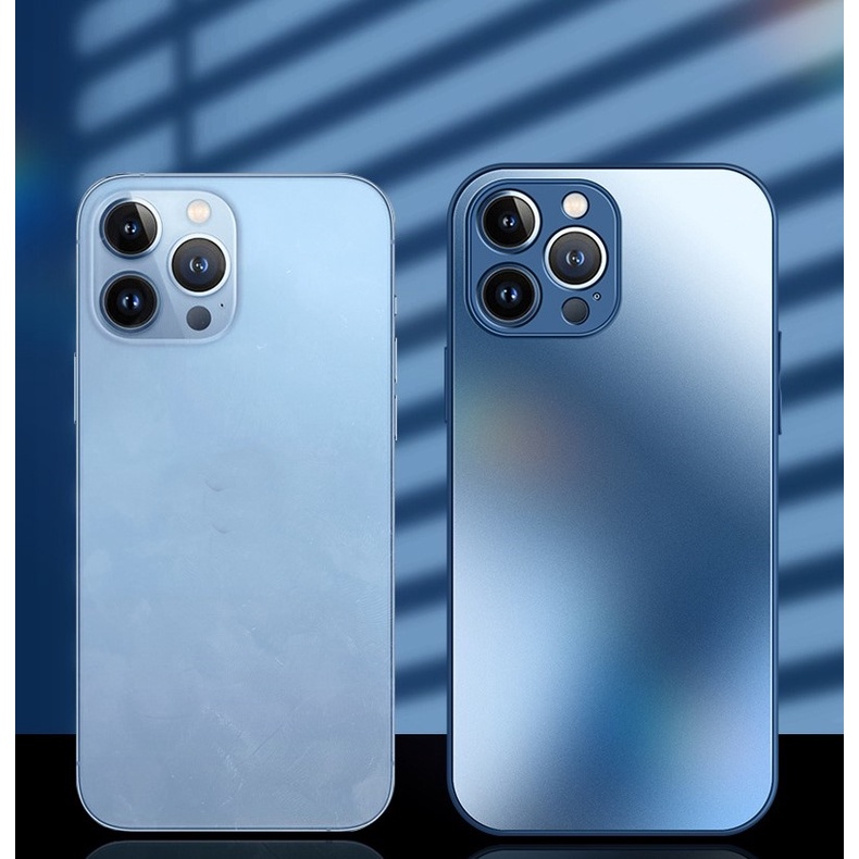 Ốp Lưng Dành Cho Iphone 14 Promax/ 14 Pro/ Iphone 14 Glass Chống Bám Vân Tay_ Hàng Chính Hãng