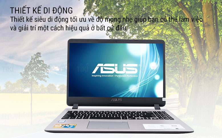 Laptop Asus Vivobook X507MA-BR064T Pentium N5000/Win10 (15.6 inch) (Gold) - Hàng Chính Hãng