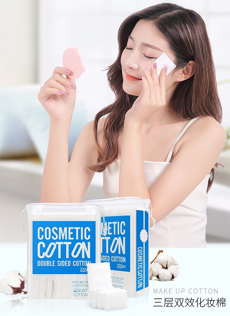 Bông tẩy trang MayCreate 222 miếng
