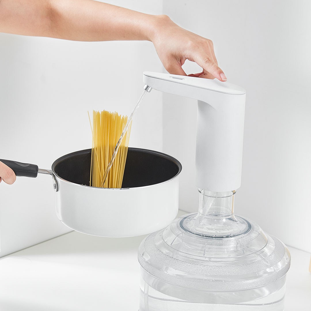 Vòi Nước Cảm Ứng Tự Động Mini Không Dây USB Có Thể Sạc Lại Xiaomi Xiaolang Tds Trắng