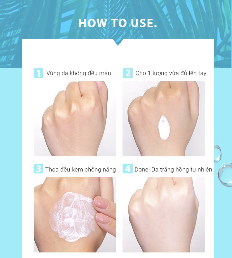 Kem Chống Nắng Mkup Dưỡng Trắng Toàn Thân Spf50+