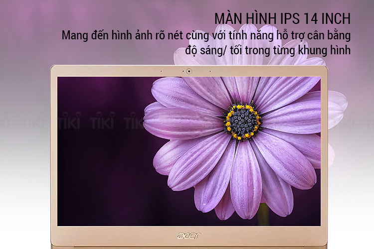 Laptop Acer Swift 5 SF514-52T-592W NX.GU4SV.004 Core i5-8250U/ Win10 (14 FHD IPS Touch) - Hàng Chính Hãng