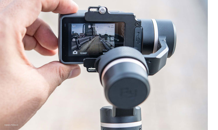 Combo Gopro Hero 7 Black + Gimbal Chống Rung Feiyu G6 - Hàng Chính Hãng