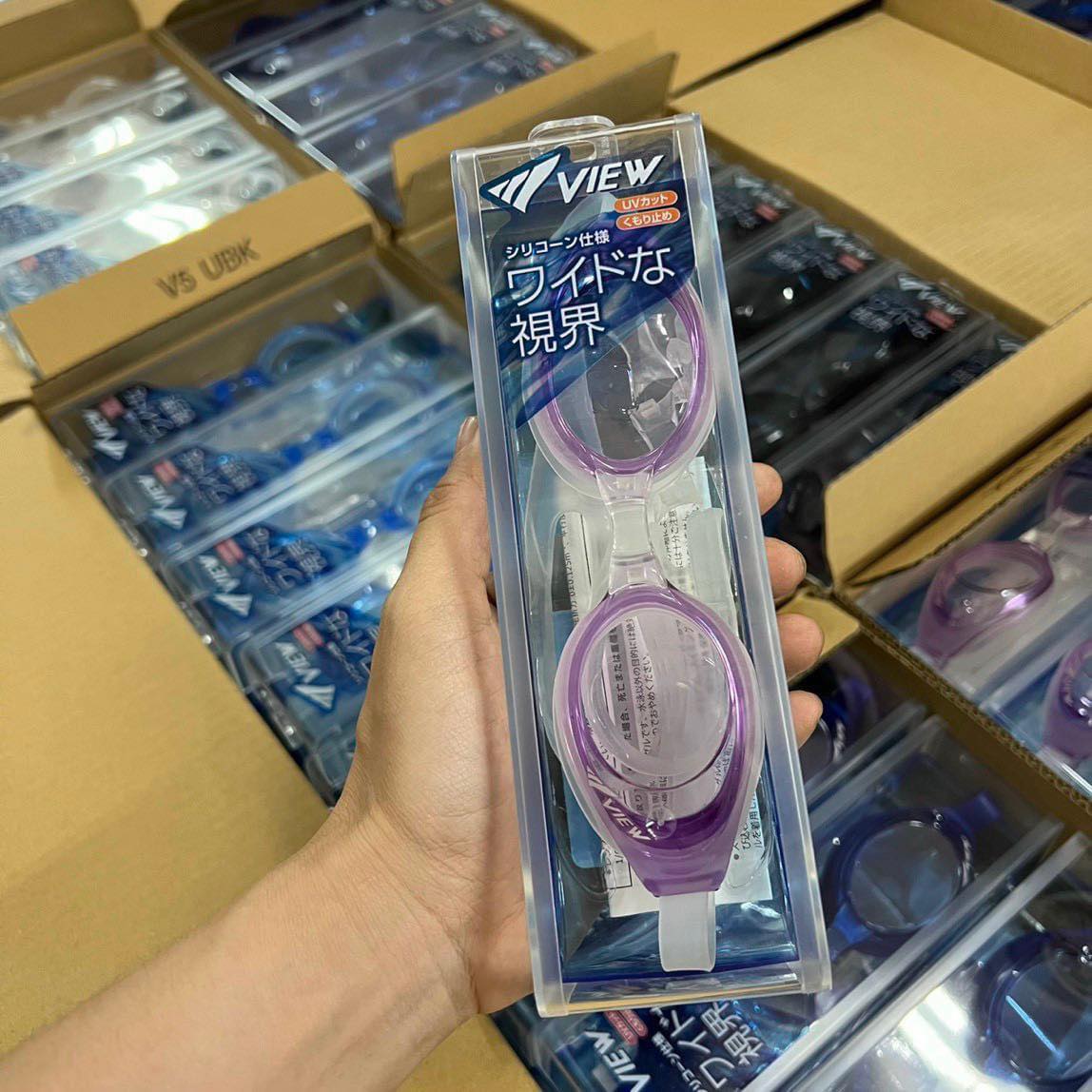 Bộ Kính Bơi View V610 Và Nút Bơi Nhét Tai EP405 - Hàng Chính Hãng