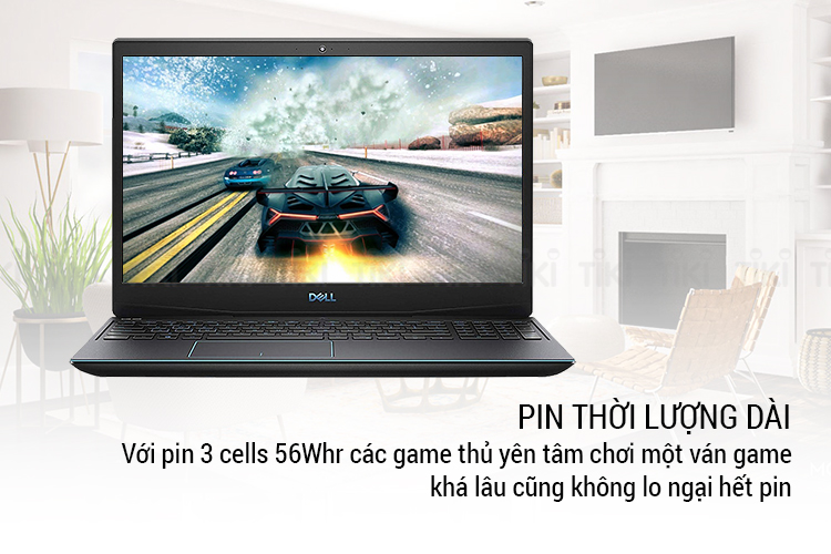 Laptop Dell G3 Inspiron 3590 N5I5517W Core i5-9300H/ GTX 1050 3GB/ Win10 (15.6 FHD IPS) - Hàng Chính Hãng