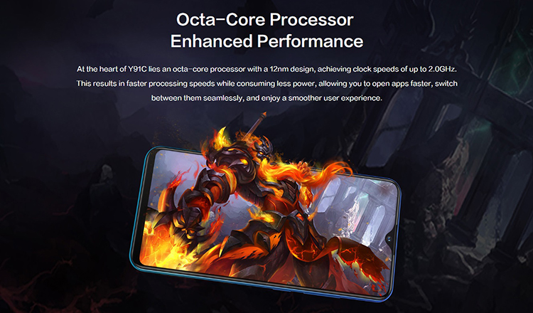 Điện Thoại Vivo Y91C - Hàng Chính Hãng Điện Thoại Vivo Y91C - Hàng Chính Hãng