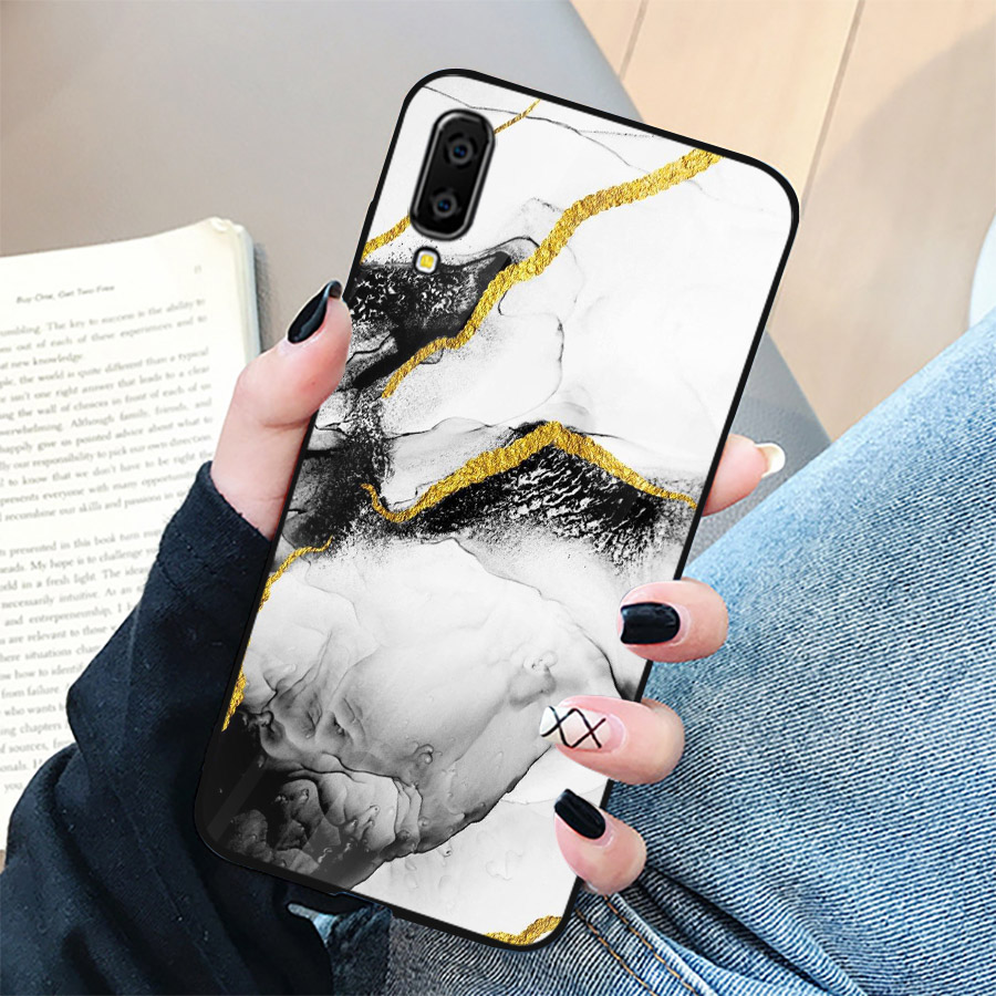 Ốp điện thoại dành cho máy Samsung Galaxy A70 - hình vân Đá MS VANDA041