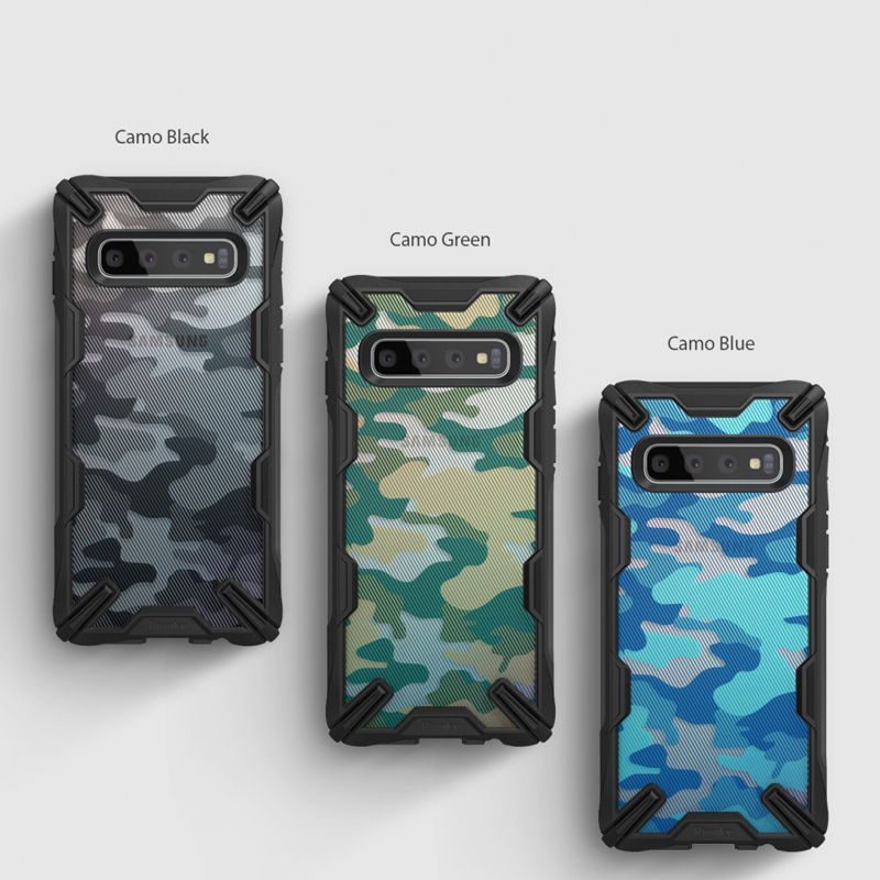 Ốp lưng Samsung Galaxy S10 Plus RINGKE Fusion X Design