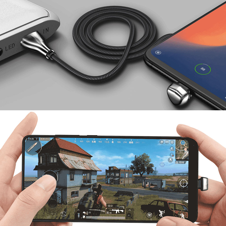 Xiaomi WSKEN Data Cable Type-C Fast Charging USB-C Cable Sync Data Line Cord Durable Charge Cable For Huawei Samsung