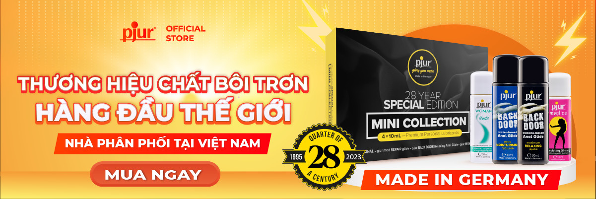 Gel bôi trơn silicone nam nữ Pjur Original túi 1.5ml đặc biệt dành cho làn da nhạy cảm an toàn lành tính
