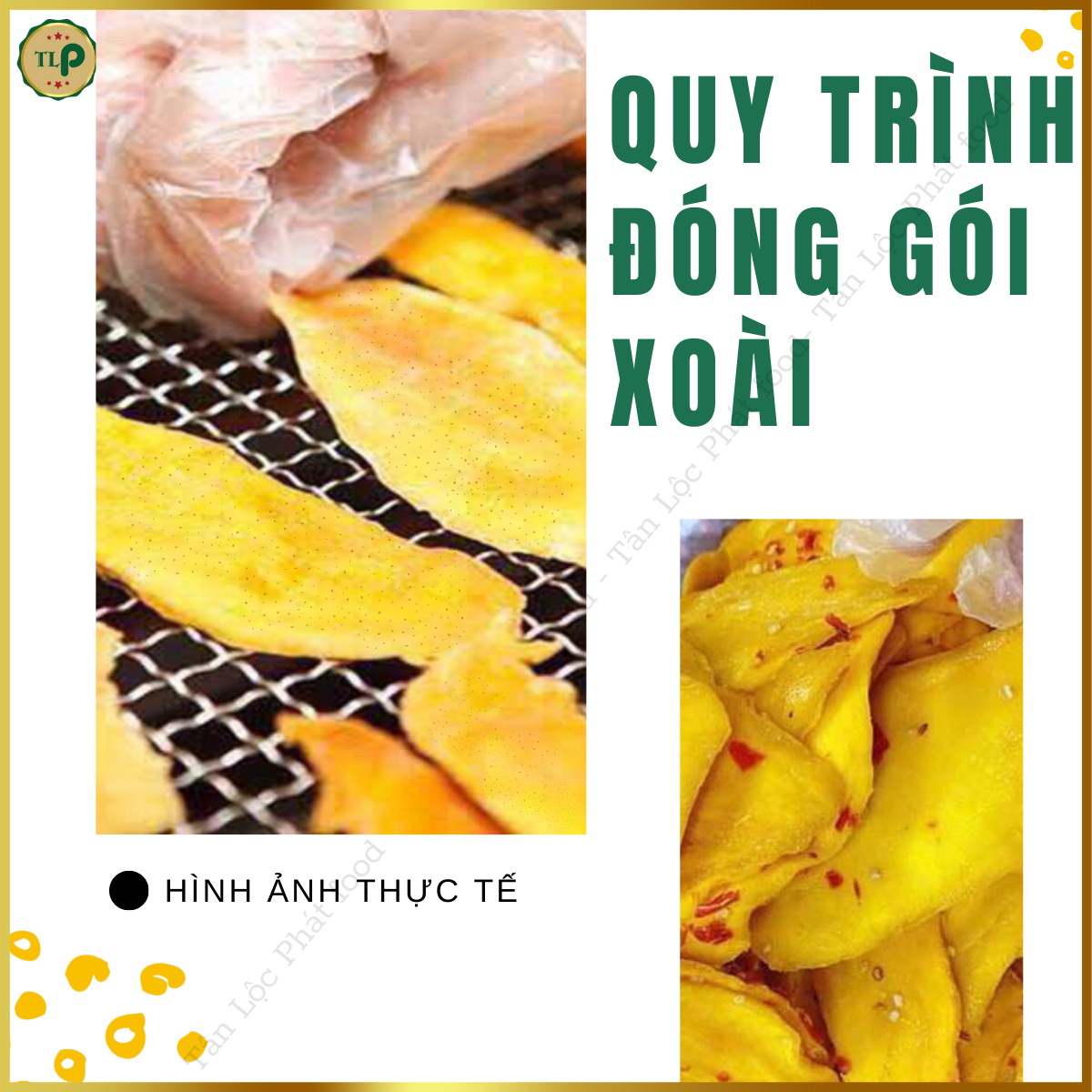 XOÀI SẤY MUỐI ỚT TÂN LỘC PHÁT THƠM NGON ÍT ĐƯỜNG