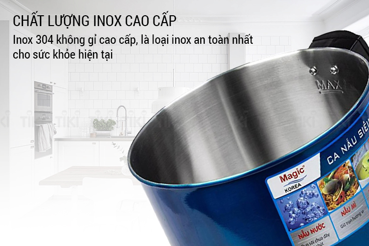 Ca Nấu Siêu Tốc Đa Năng Magic Korea A07 - 1.8L