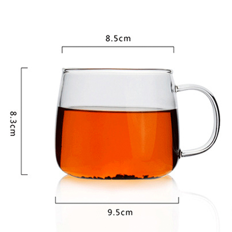 Ly thủy tinh cao cấp chịu nhiệt 450ml