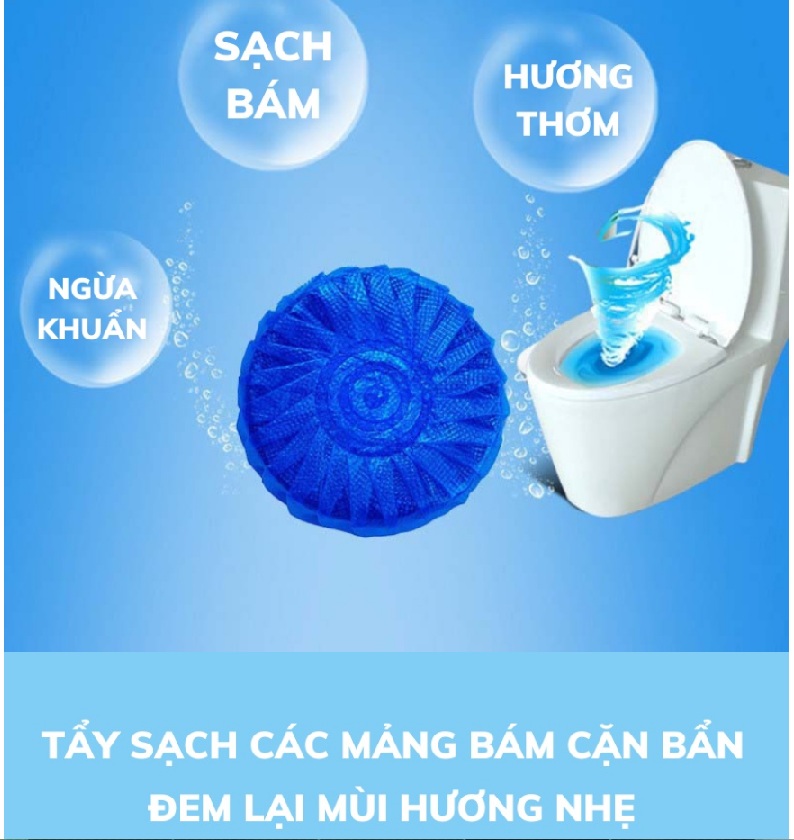 Viên tẩy sạch và làm thơm xanh Hando 5 viên Value Pack