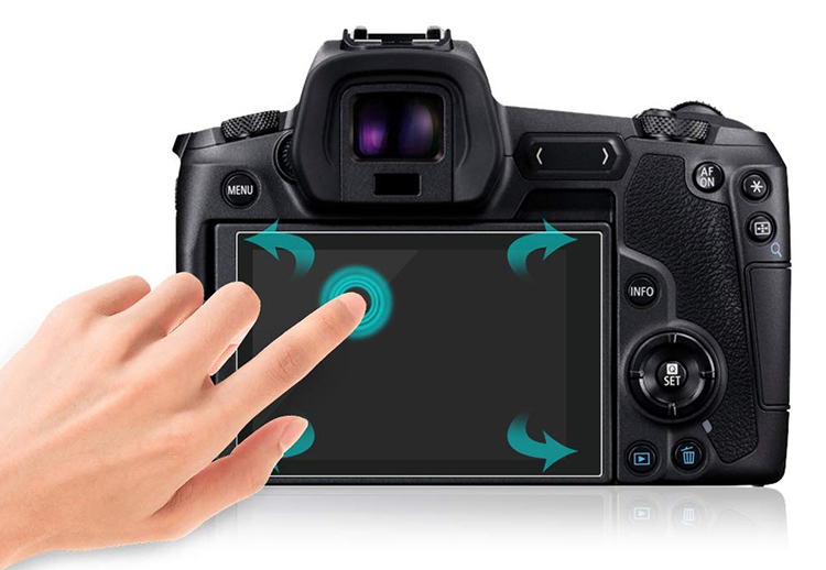 Kính Cường Lực Cho Puluz Canon EOS R - Hàng Nhập Khẩu