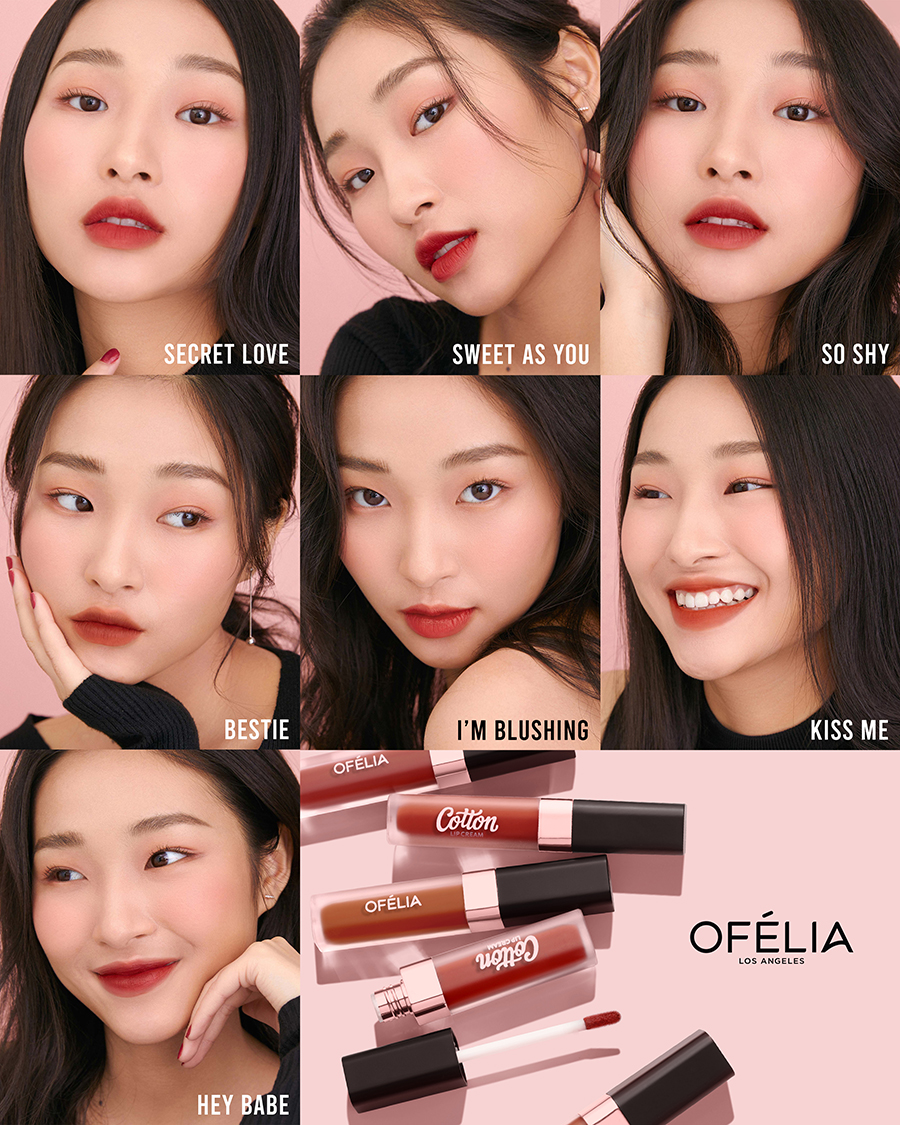 Son Kem Bông OFÉLIA Cotton Lip Cream (6ml)