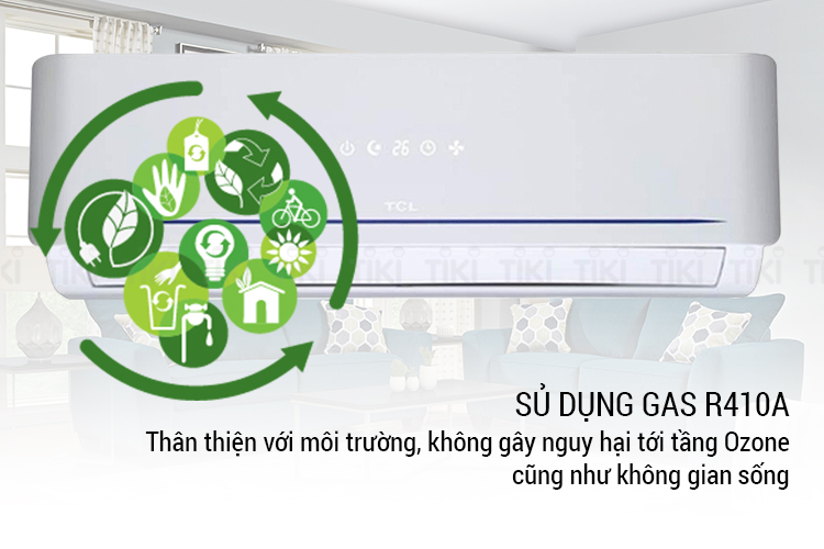 Máy Lạnh Inverter TCL TAC-12CS/LCI (1.5HP) - Hàng Chính Hãng