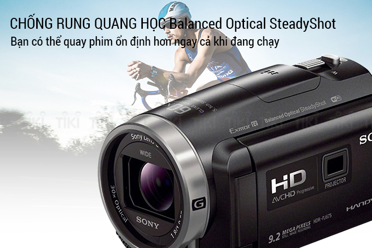Máy Quay Sony PJ675 (Hàng Chính Hãng) - Tặng Thẻ 8GB + Túi Máy