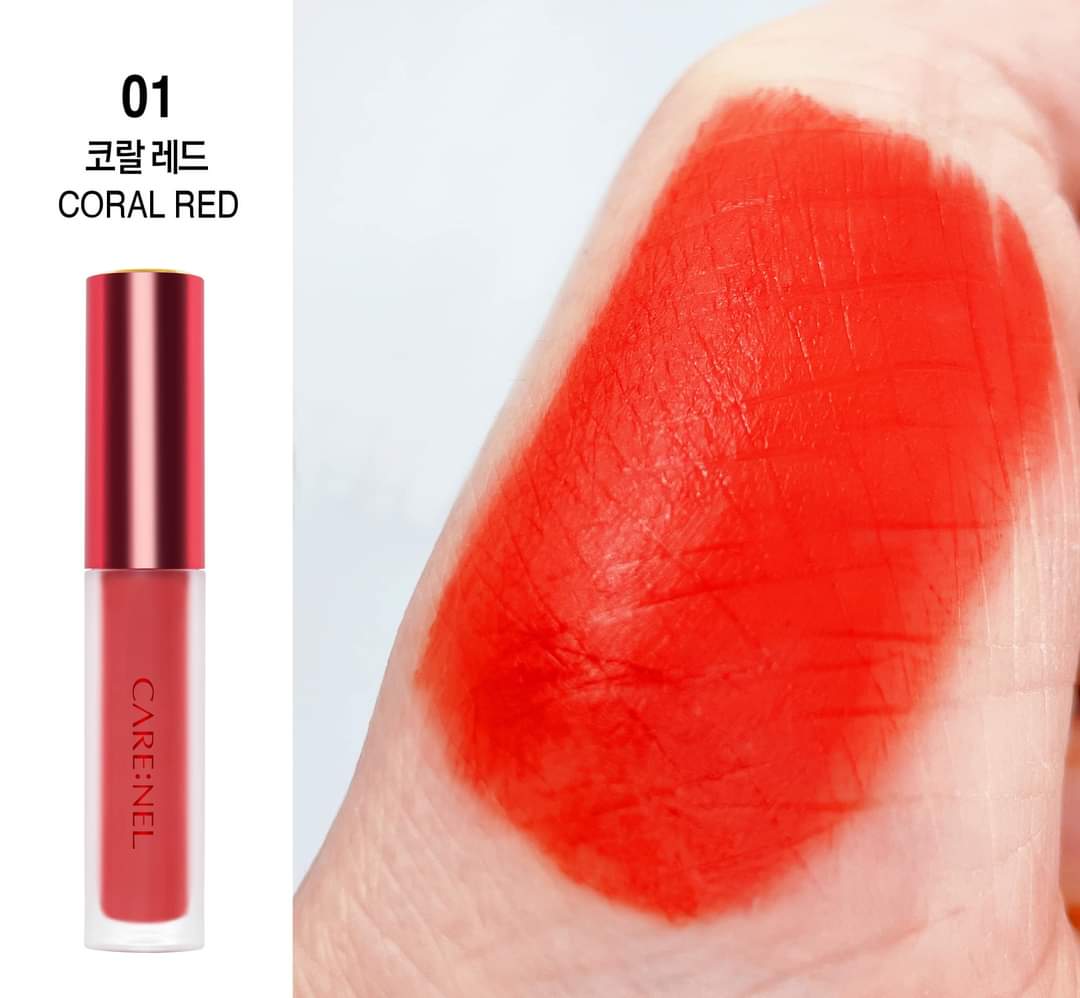 Son kem lì Care:nel Ruby Airfit Velvet Tint 4,5g - Giá Tiki khuyến ...