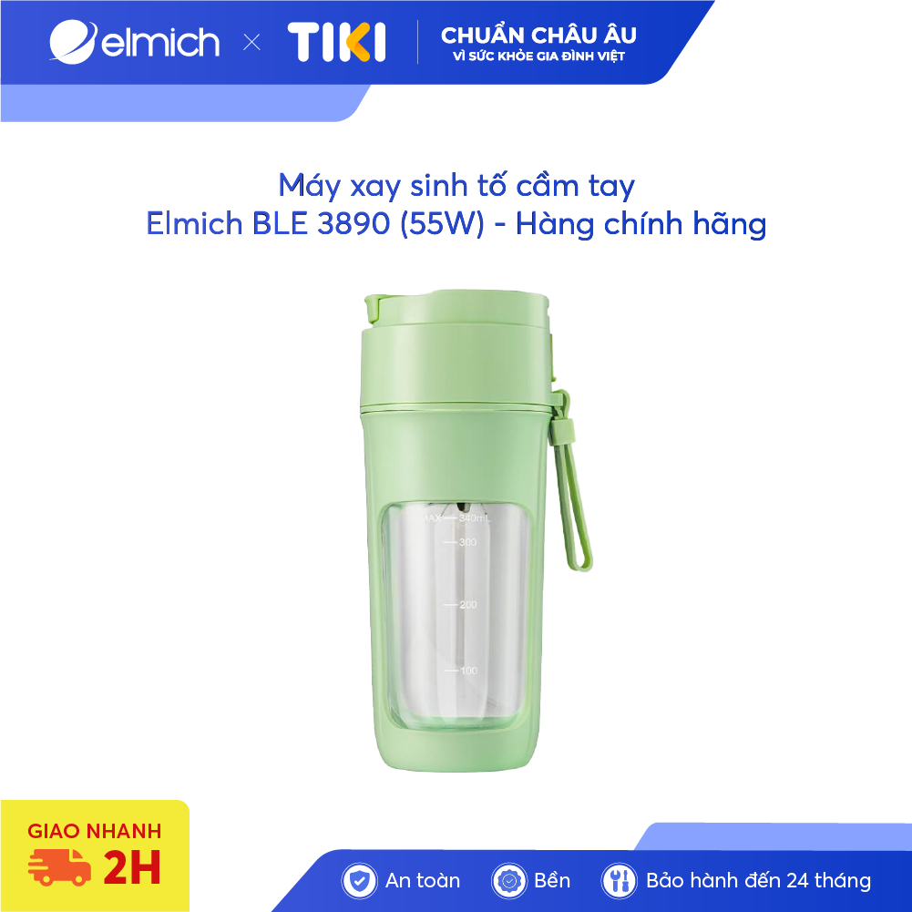 Máy xay sinh tố cầm tay Elmich BLE 3890 55W - Hàng chính hãng