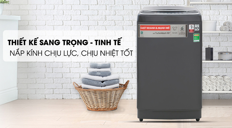 Máy Giặt Cửa Trên Inverter LG TH2113SSAK (13kg)