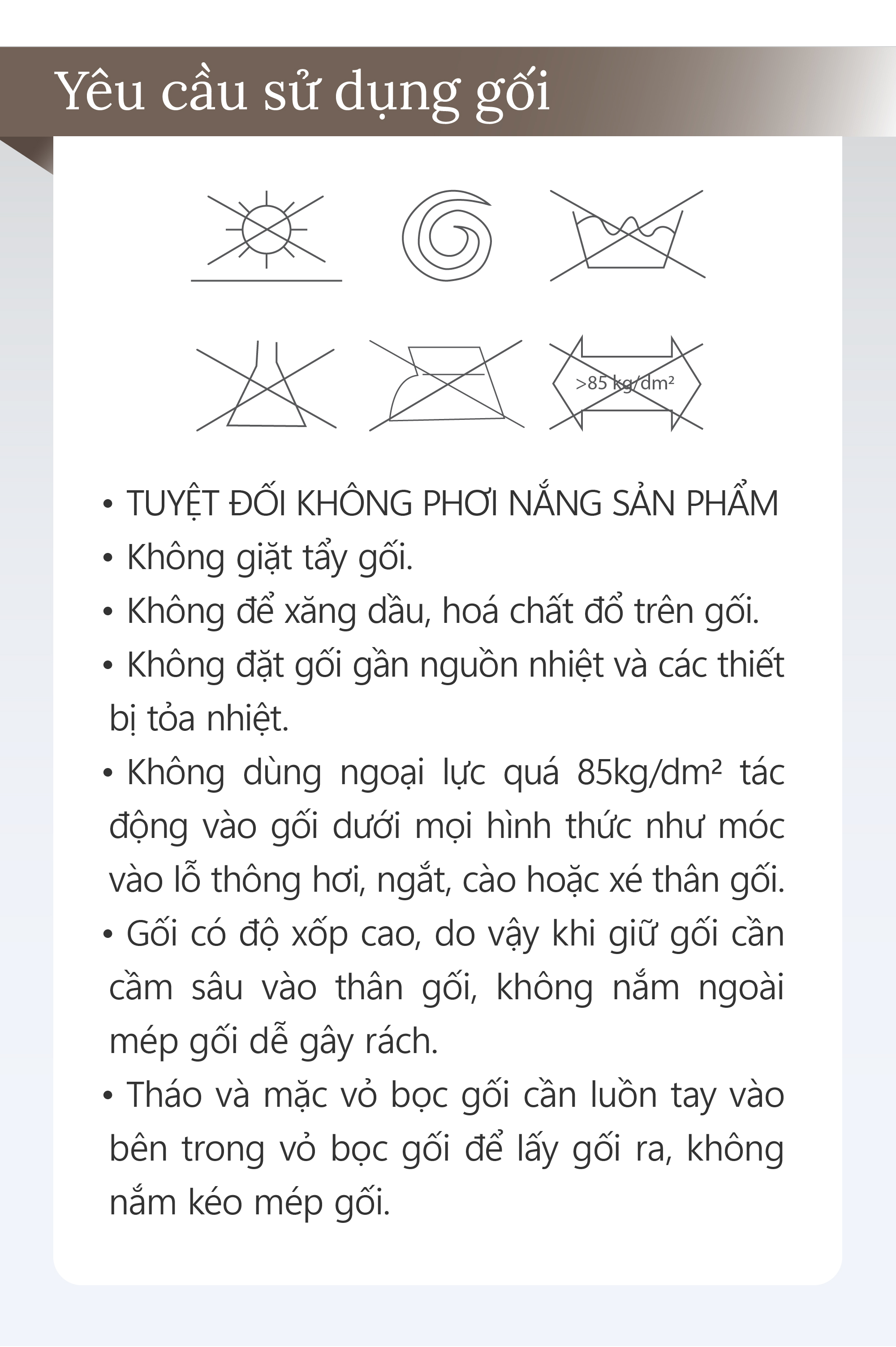 Gối Kymdan Pillow Comfy