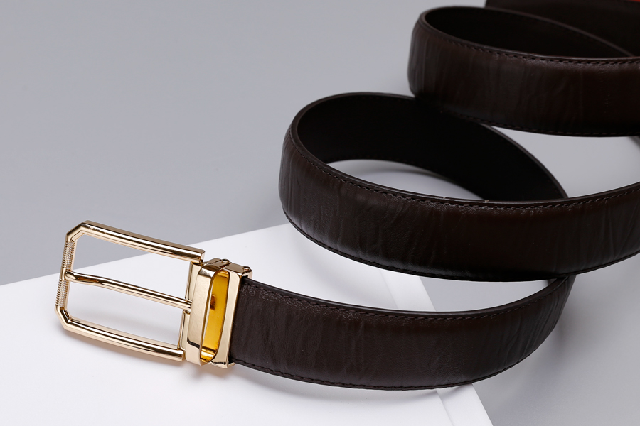 Thắt Lưng Nam Da Bò 4U T180T - Đen