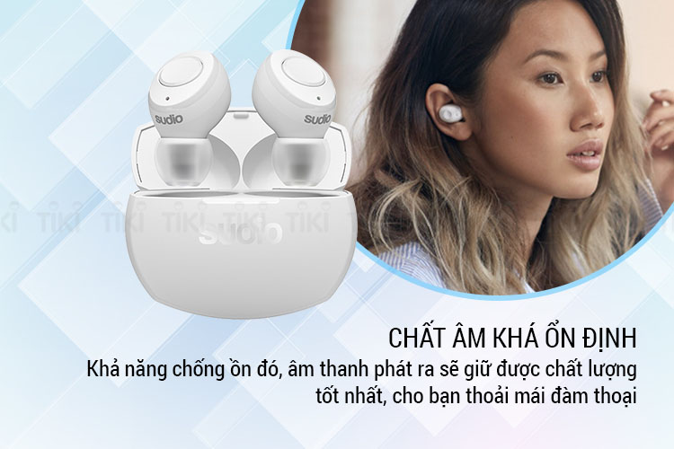 Tai Nghe Bluetooth True Wireless Sudio R Tolv - Hàng Chính Hãng