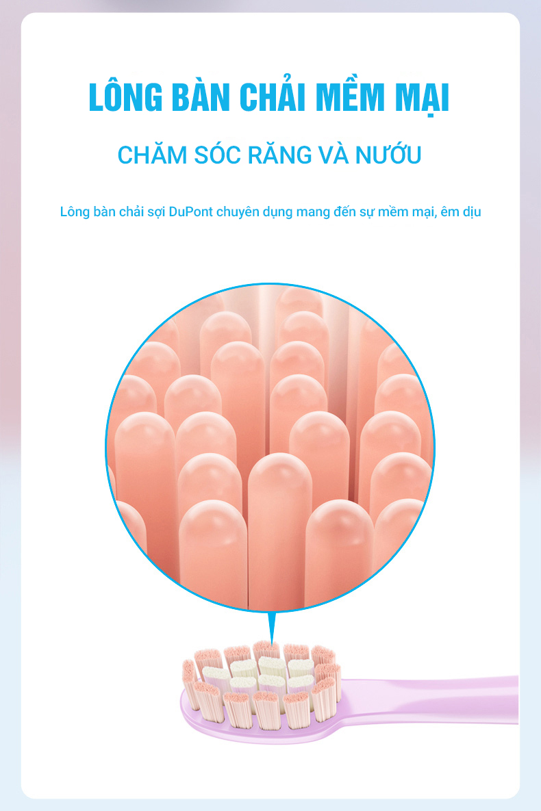 Bàn Chải Sóng Âm Điện Flyco FT7105VN Kháng Nước 5 Chế Độ Làm Sạch Chuẩn Nha Khoa - Hàng Chính Hãng 5