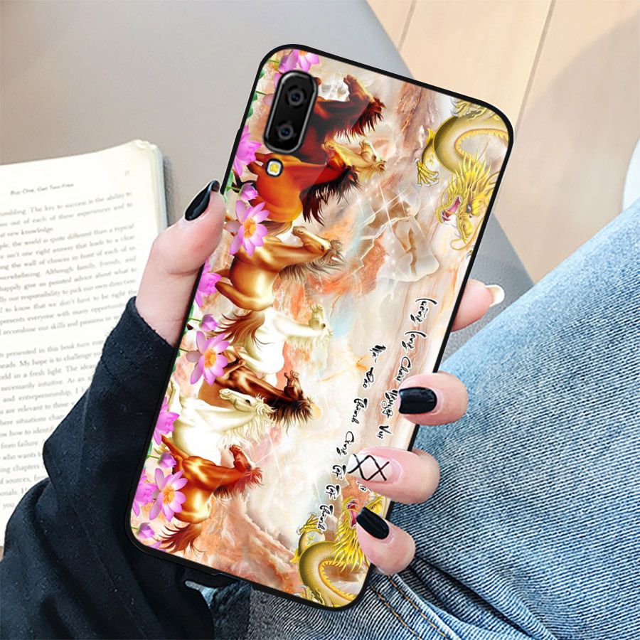 Ốp kính cường lực cho điện thoại Samsung Galaxy A7 2018/A750 - mã đáo thành công MS MDTC004